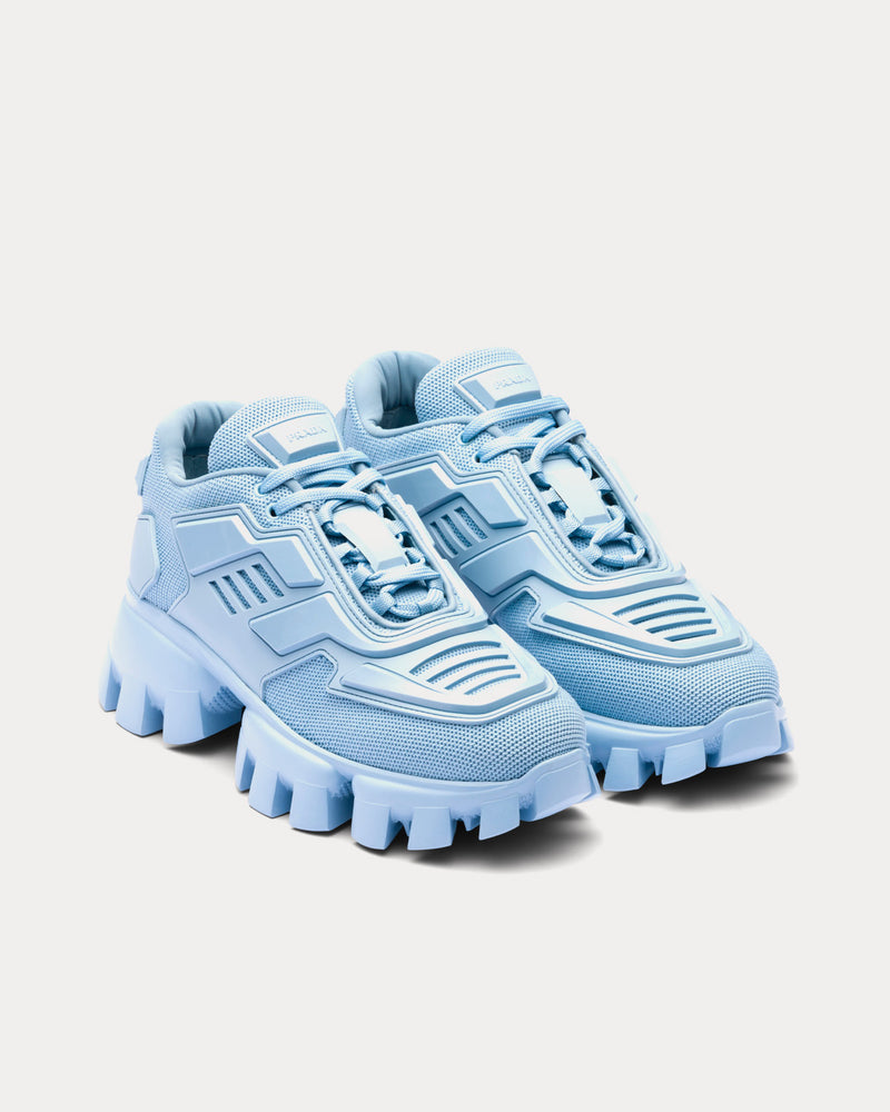 Prada Cloudbust Thunder Celeste Low Top Sneakers - 2