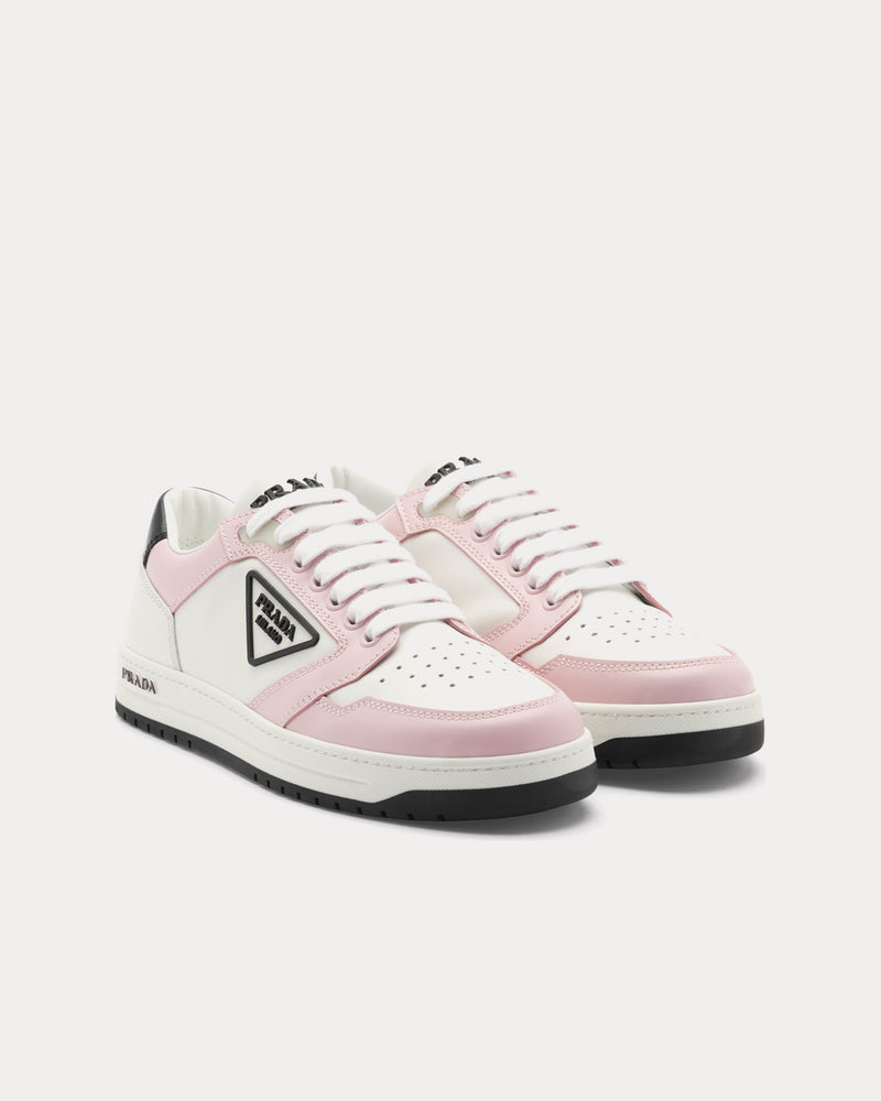 Prada District White / Alabaster Pink Low Top Sneakers - 2
