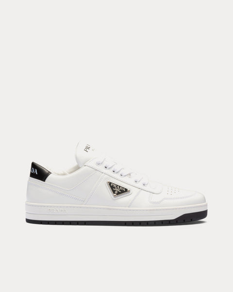 Downtown Perforated Leather White / Black Low Top sneakers