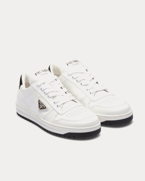 Downtown Perforated Leather White / Black Low Top sneakers