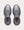 Collision Technical Fabric Grey Low Top Sneakers
