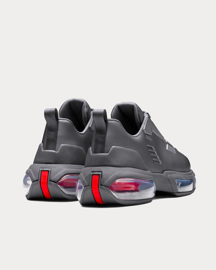 Prada Women's Rossa Collision 19 LR Grey Low Top Sneakers