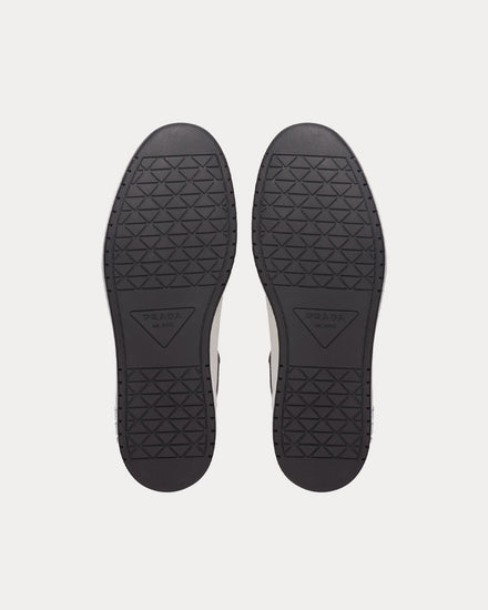 Prada Sporty Leather Black / White Low Top Sneakers - 5