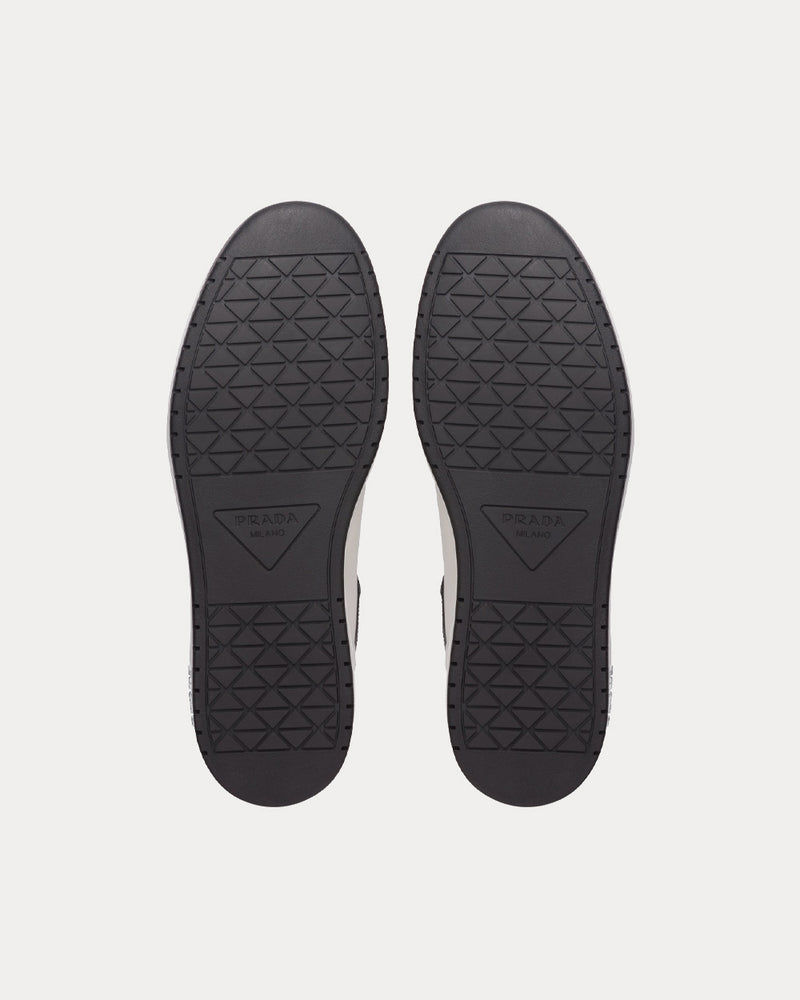 Prada Sporty Leather Black / White Low Top Sneakers - 5