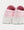 Double Wheel Nylon Gabardine Alabaster Pink Low Top Sneakers