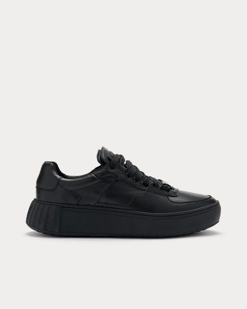 Primury Frank Black Low Top Sneakers - 1