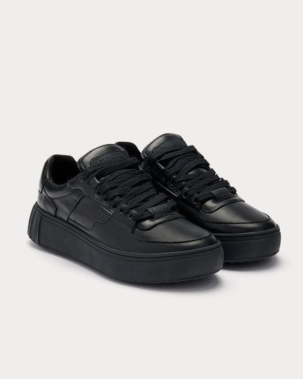 Primury Frank Black Low Top Sneakers - 2