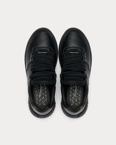 Primury Frank Black Low Top Sneakers - 3