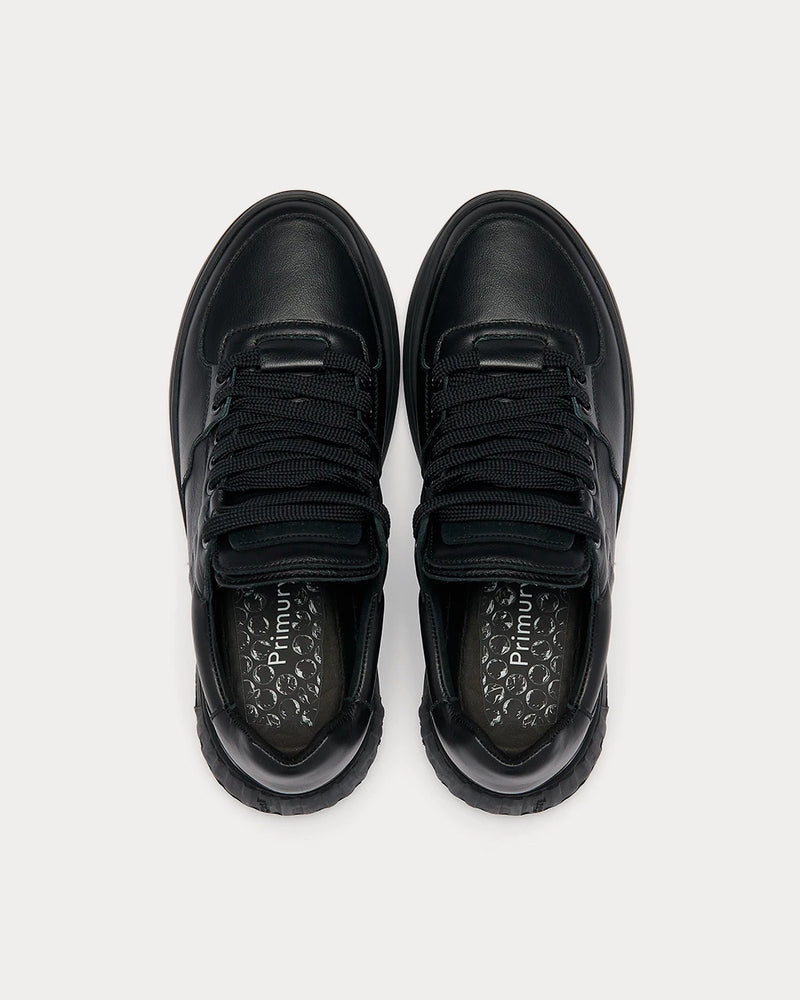 Primury Frank Black Low Top Sneakers - 3