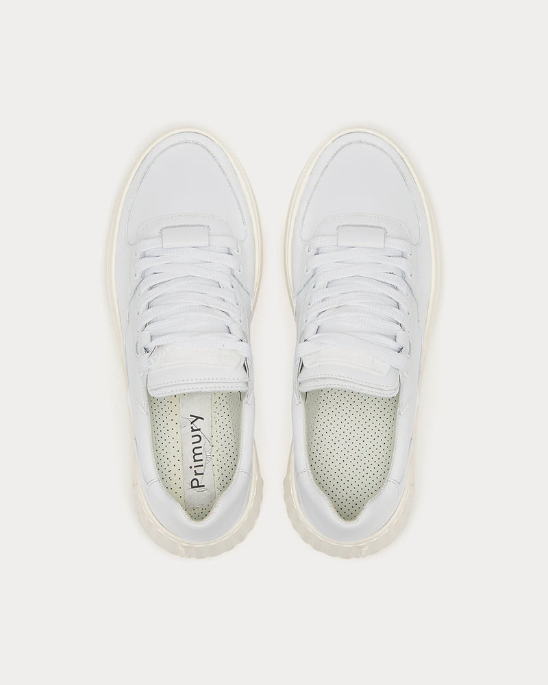 Primury Frank White Low Top Sneakers - 3