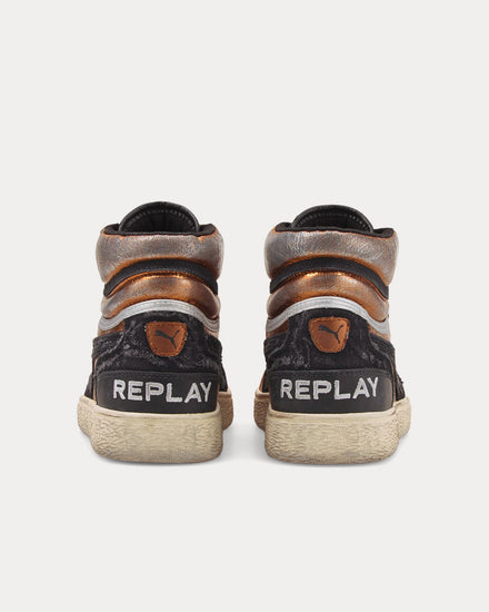 Puma Ralph Sampson Mid Metallic G Copper / Black High Top Sneakers - 4