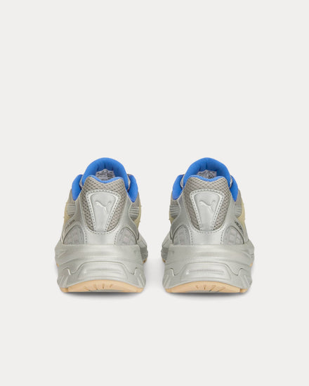 Puma Velophasis Bionic Matte Silver / Royal Sapphire Low Top Sneakers - 4