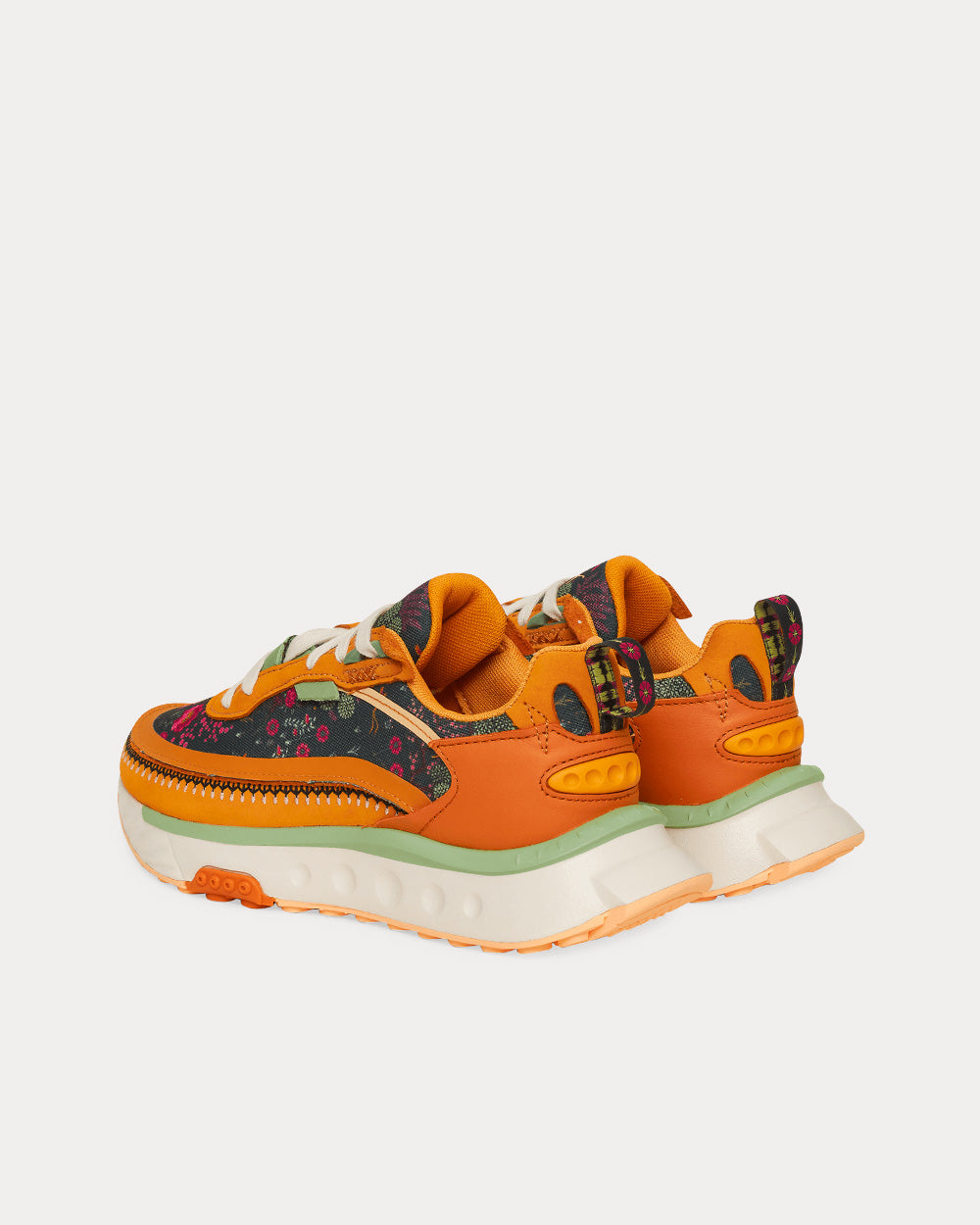Puma x Liberty - Wild Rider Apricot Cream / Golden Nugget Low Top Sneakers
