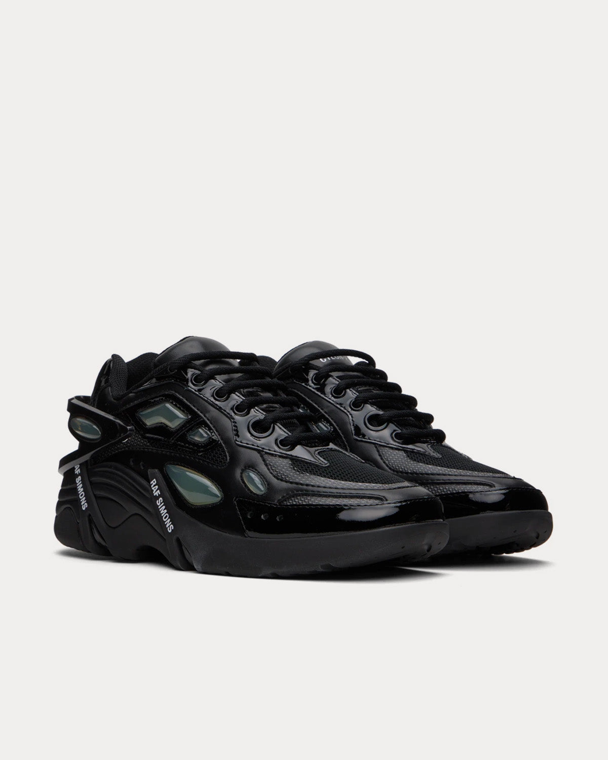 Raf Simons Men's Cyclon-21 Black Low Top Sneakers & Trainers