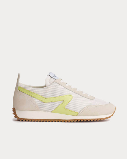 Rag & Bone Retro Runner Antique White Low Top Sneakers - 1