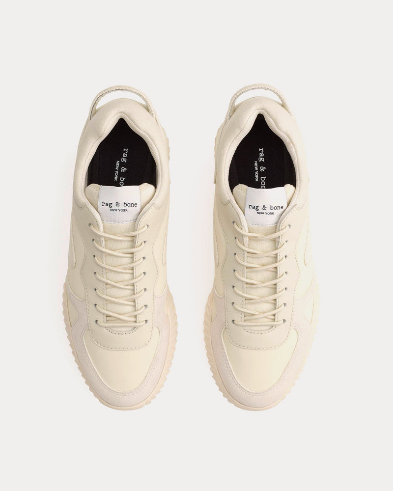 Rag & Bone Retro Runner 2.0 Recycled Materials Vanilla Low Top Sneakers - 2