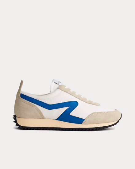 Rag & Bone Retro Runner Off White / Blue Low Top Sneakers - 1