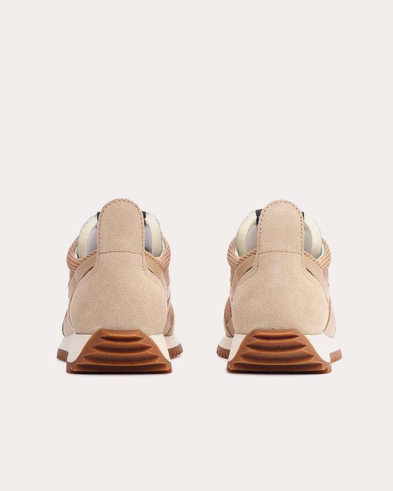 Rag & Bone Retro Runner Recycled Materials Light Sand Low Top Sneakers - 3
