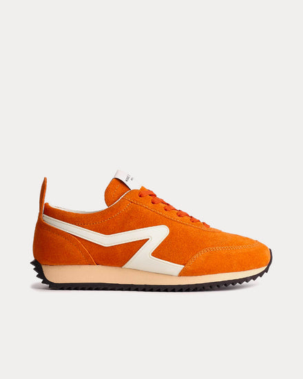 Rag & Bone Retro Runner Suede And Recycled Materials Sienna Low Top Sneakers - 1