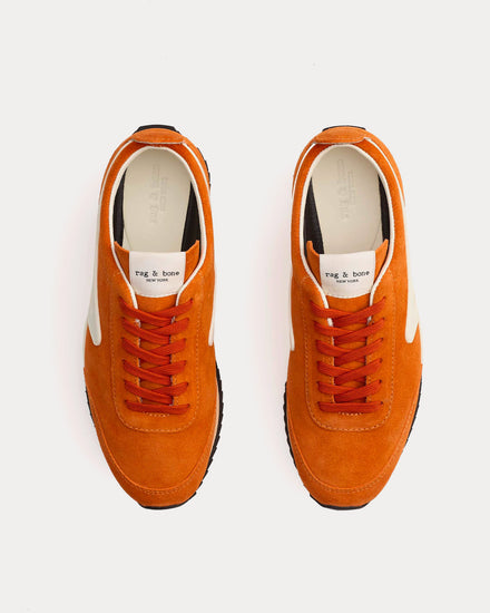 Rag & Bone Retro Runner Suede And Recycled Materials Sienna Low Top Sneakers - 2