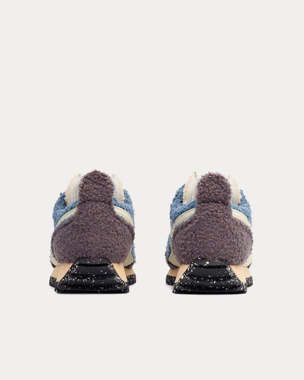 Rag & Bone Retro Runner Eiffel Blue Sherpa Low Top Sneakers - 3