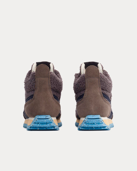 Rag & Bone Retro Hiker Sherpa Smoke High Top Sneakers - 3
