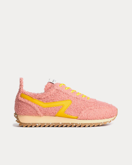 Rag & Bone Retro Runner Sherpa Rose Dust Low Top Sneakers - 1