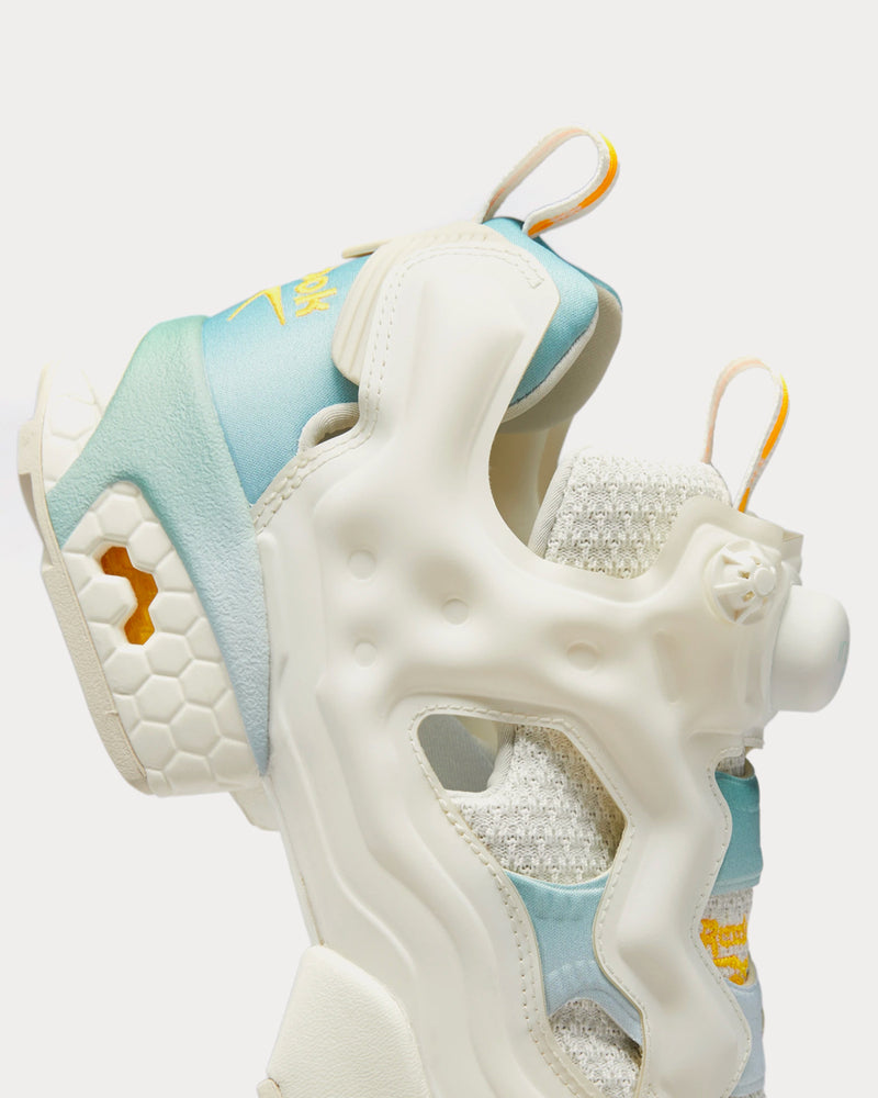 Reebok Instagpup Fury OG Cloud White / Chalk / Glass Blue Low Top Sneakers - 4