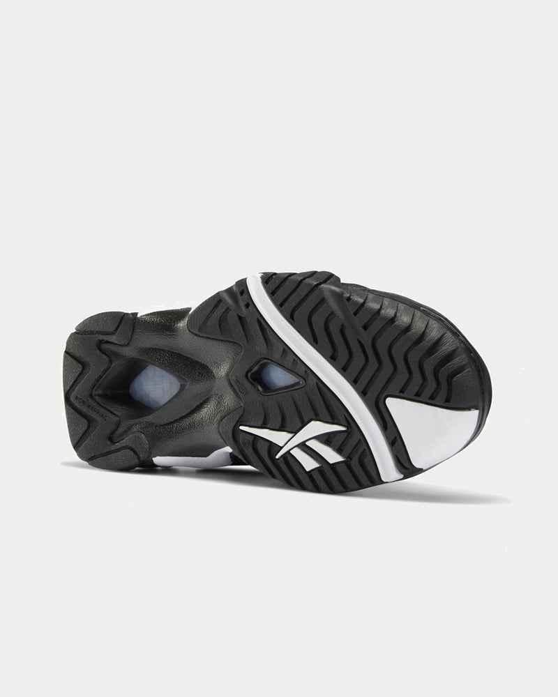 Reebok Kamikaze II White & Black Low Top Sneakers - 4