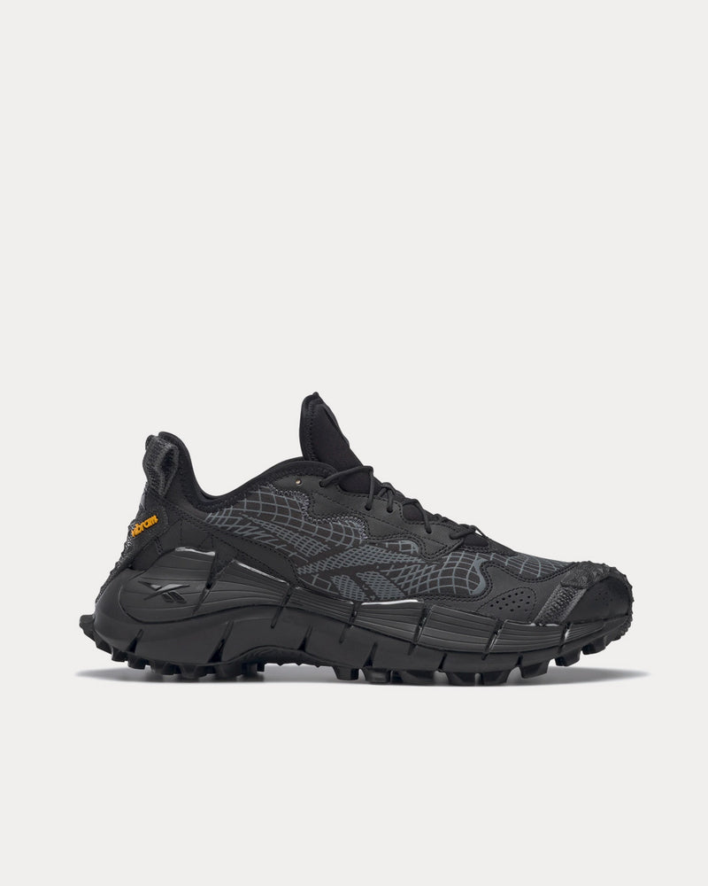 Reebok Unisex Zig Kinetica II Edge Core Black / Pure Grey 7 / Pure