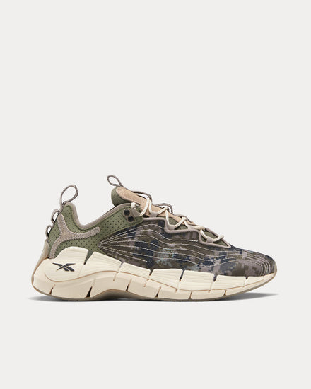 Reebok x Billionaire Boys Club Zig Kinetica II Hunter Green / Boulder Grey Low Top Sneakers - 1