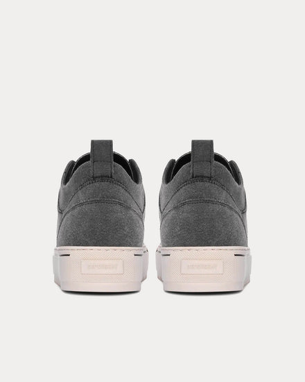 Represent Alpha Washed Black Low Top Sneakers - 4