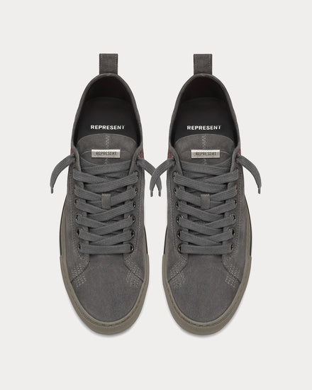 Represent Alpha Wolf Grey Low Top Sneakers - 2