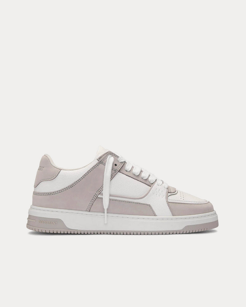 Represent Apex Concrete / White Low Top Sneakers - 1