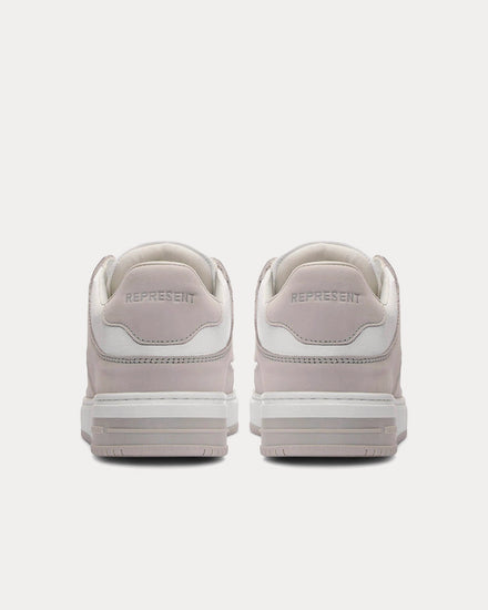 Represent Apex Concrete / White Low Top Sneakers - 4