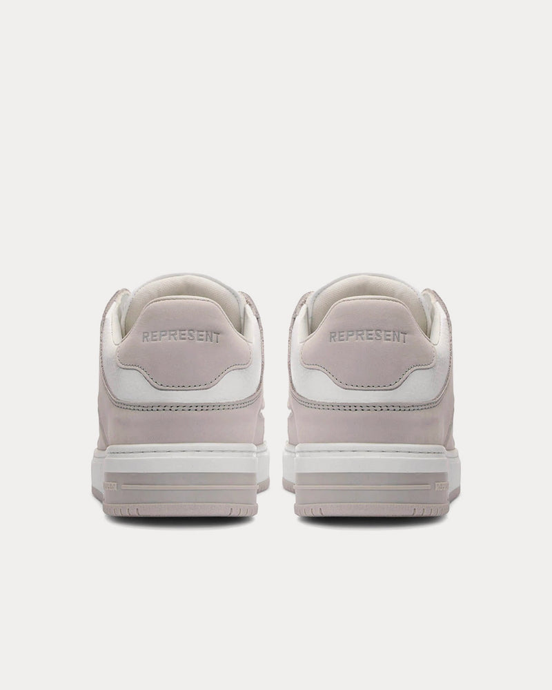 Represent Apex Concrete / White Low Top Sneakers - 4