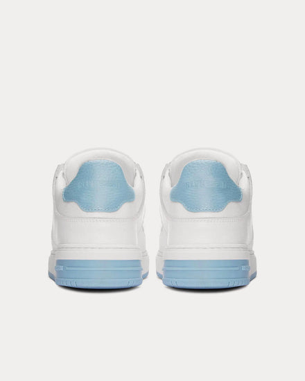 Represent Apex Flat White / Powder Blue Low Top Sneakers - 4