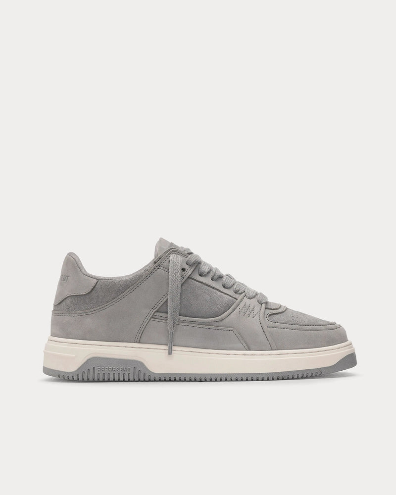 Represent Apex Grey / Vintage White Low Top Sneakers - 1