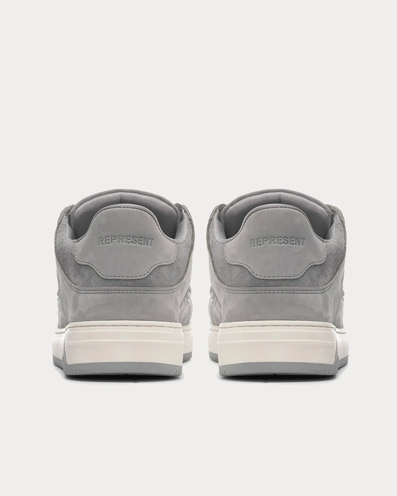 Represent Apex Grey / Vintage White Low Top Sneakers - 4