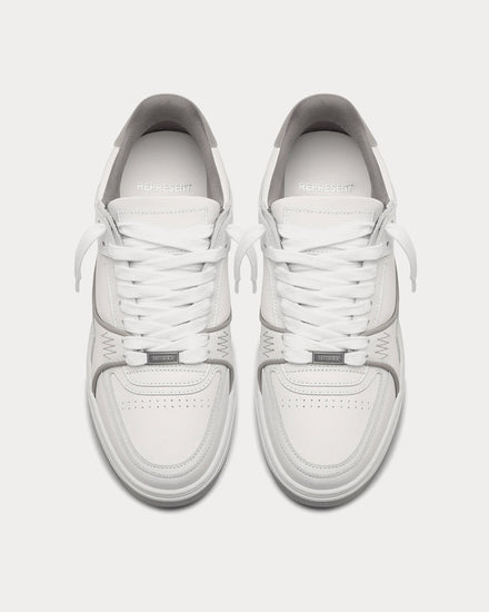 Represent Apex White / Grey Low Top Sneakers - 3