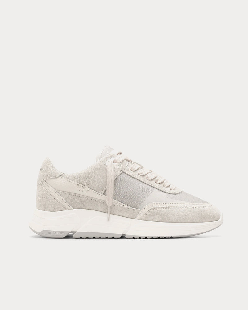 Represent Harrier Vintage White Low Top Sneakers - 1
