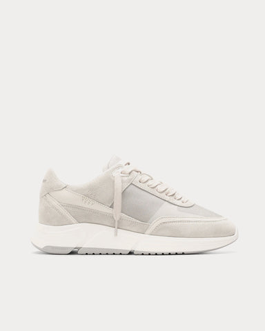 Represent Harrier Vintage White Low Top Sneakers