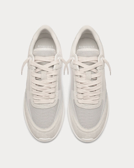 Represent Harrier Vintage White Low Top Sneakers - 2
