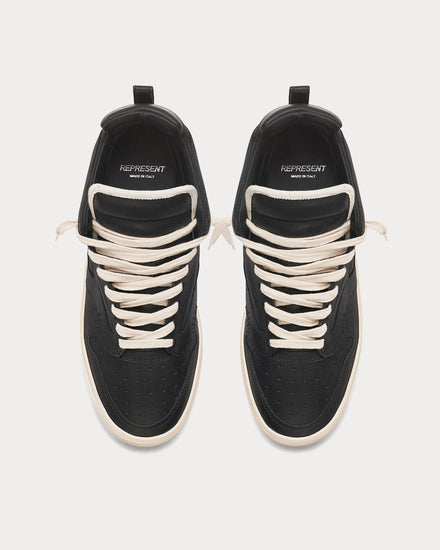 Represent Reptor Black High Top Sneakers - 3