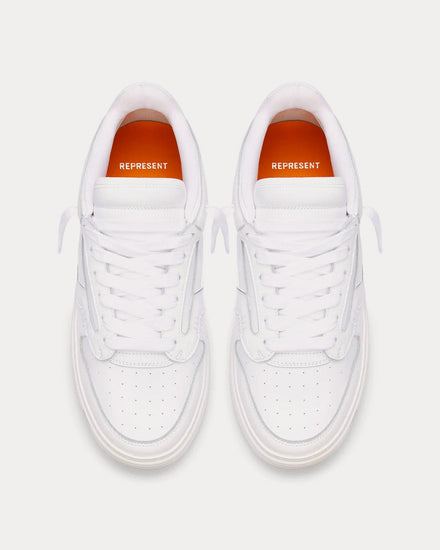 Represent Reptor Low Flat White Low Top Sneakers - 2
