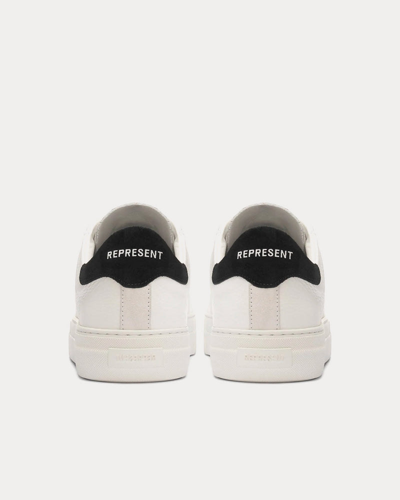 Represent The Core Flat White Low Top Sneakers - 4