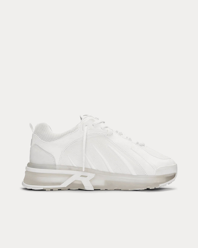 Represent Viper Triple Flat White Low Top Sneakers - Sneak in Peace