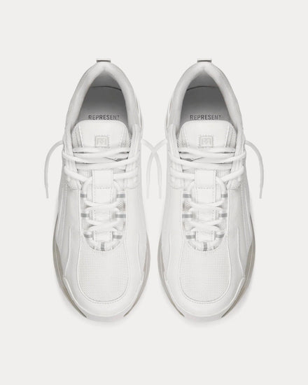 Represent Viper Triple Flat White Low Top Sneakers - 2