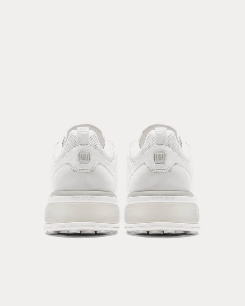 Represent Viper Triple Flat White Low Top Sneakers - 4