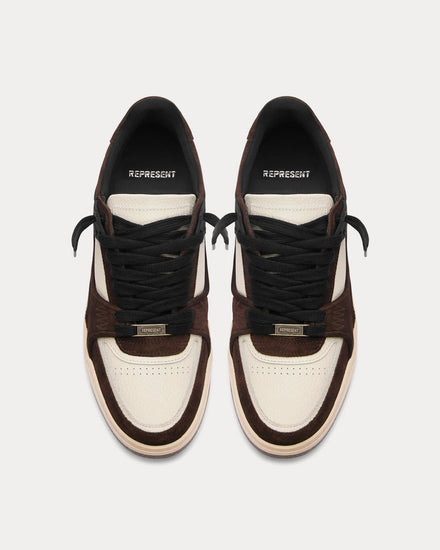 Represent Apex Brown Low Top Sneakers - 2
